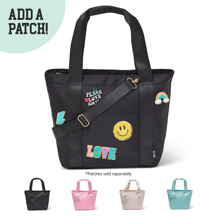 Puffy Black Tote