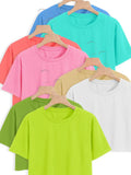Colorful Crop Tee