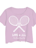 Love All Palm Beach Tennis Club Crop Tee
