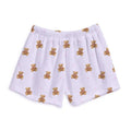 Teddy Bear Print Lounge Shorts
